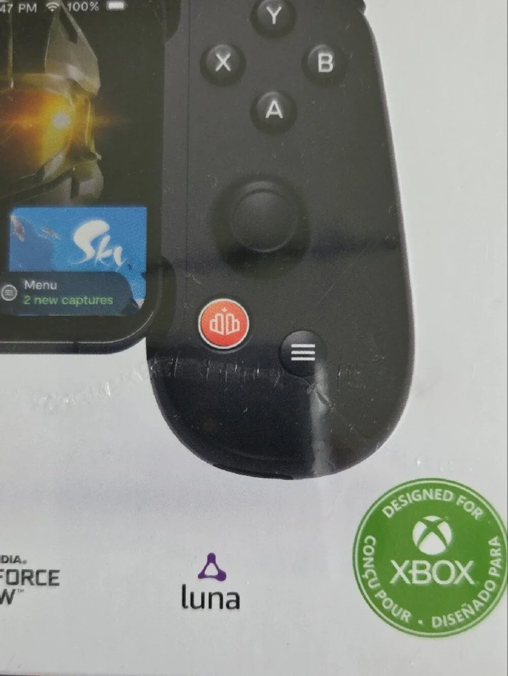 Backbone Mobile Gaming Controller for iPhone — Black